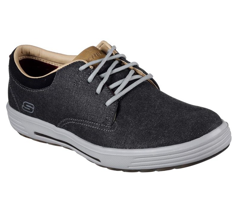 Skechers Herr Svarta Fritidsskor - Skech-Air: Porter - Zevelo - Sverige (UFYCR-3519)